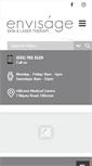 Mobile Screenshot of envisageskintherapy.co.za